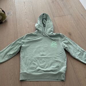 Mint Green Hoodie with Logo